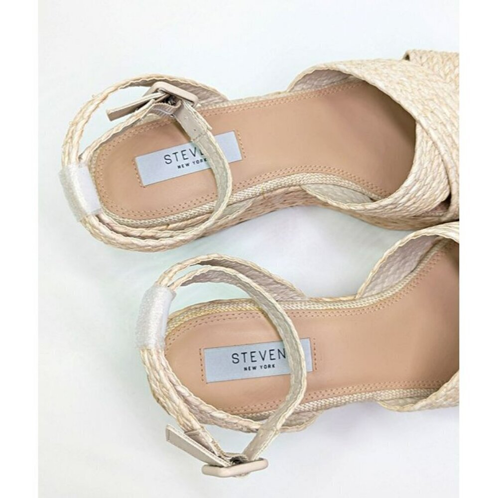 NWOB Steven New York Ramey Espadrille Platform Wedge Sandal Size 10 (MSRP $130) - Picture 8 of 11